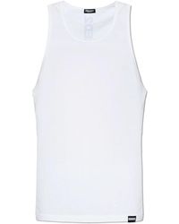 DSquared² - Mouwloze Lingerie Top - Lyst