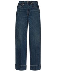 R13 - Jeans ,Blauw ,Katoen Straight-Leg Jeans - Lyst