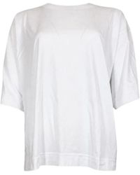 DARKPARK - Tops ,Wit ,Katoen T-Shirt Met Korte Mouwen - Lyst