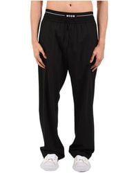 MSGM - Sweatpants - Lyst