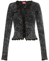DIESEL - Long Sleeve Tops - Lyst