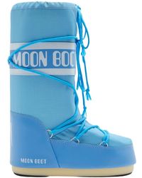 Moon Boot - Stivali alti iconici in nylon - alaskan - Lyst