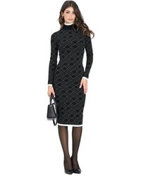 Elisabetta Franchi - Knitted Dresses - Lyst