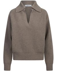 Jucca - V-Neck Knitwear - Lyst