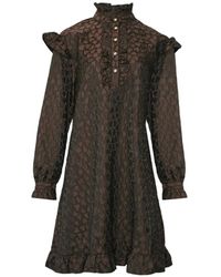 Noella - Ruby Ruffle Kleid - Lyst