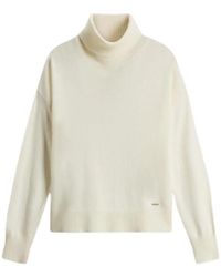 Woolrich - Truien & Vesten ,Wol Comfort Wool Cash Turtleneck - Lyst