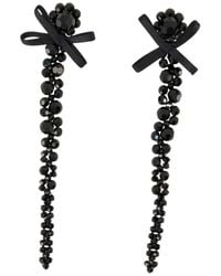 Simone Rocha - Petite Bow Drip Earrings - Lyst