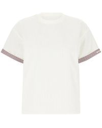 Bottega Veneta - Casual t-shirt in cotone - Lyst