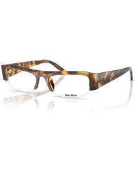 Miu Miu - Glasses - Lyst