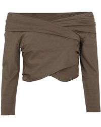 Cortana - Long Sleeve Tops - Lyst