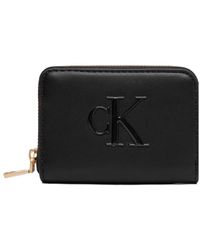 Calvin Klein - Accessoires ,Zwart ,Leer Wallets & Cardholders - Lyst