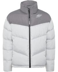 Philipp Plein - Fitness ,Grijs ,Nylon Puffer Jacket - Lyst