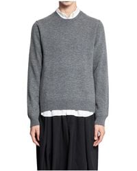 Comme des Garçons - Round-Neck Knitwear - Lyst