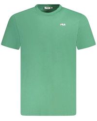 Fila - Bedrucktes baumwoll-t-shirt - Lyst