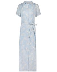 FABIENNE CHAPOT - Floral Shirt Maxi Jurk - Lyst