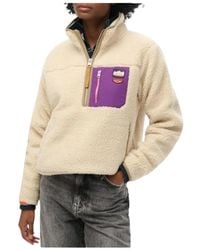 Superdry - Faux Fur & Shearling Jackets - Lyst