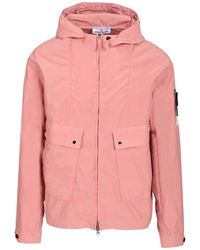 Stone Island - Light Compact Touch Poly-Tc Jacket - Lyst