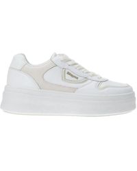 Blauer - Schoenen ,Wit ,Witte Lage Sneakers - Lyst