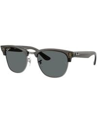 Ray-Ban - Authentische Clubmaster Reverse Brille - Lyst