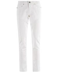 Re-hash - Jeans slim fit in denim bianco - Lyst
