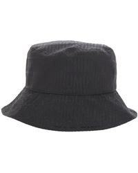 Moschino - Accessoires ,Zwart ,Katoen Logo Bucket Hat - Lyst
