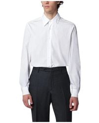 Lardini - Overhemden ,Wit ,Katoen Camicia Ricerca - Lyst