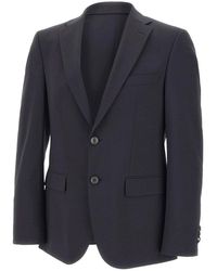 HUGO - Jassen ,Blauw ,Wol H-Harvey Jacket - Lyst