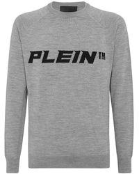 Philipp Plein - Wollpullover Rundhals - Lyst
