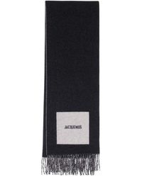 Jacquemus - Sciarpa quadrata rotonda - Lyst