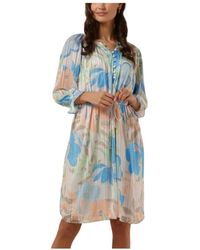 Mos Mosh - Botanic Dress Damen Mini Kleid - Lyst