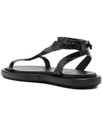 Poeve - Flat Sandals - Lyst
