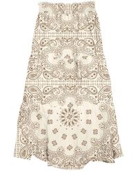 Mc2 Saint Barth - Midi Skirts - Lyst