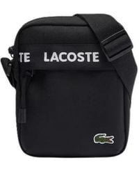 Lacoste - Neocroc seasonal tape noir tasche - Lyst
