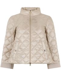 Herno - Jassen ,Nylon Gewatteerde Nylon Jas - Lyst