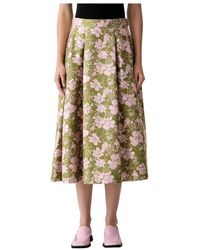 Joop! - Uitlopende Midi Rok - Lyst
