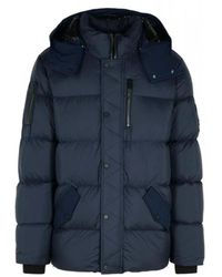 Moose Knuckles - Jassen ,Blauw ,Nylon Everest 3Q Jacket - Lyst