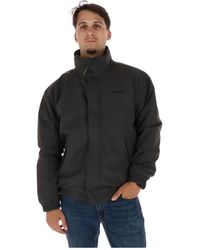 Timberland - Jassen ,Bruin ,Polyester Hooded Bomber Jacket - Lyst