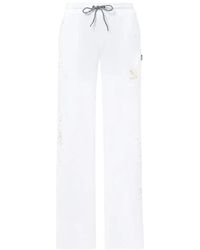 Twin Set - Trousers > straight trousers - Lyst