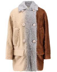 Fendi - Faux Fur & Shearling Jackets - Lyst