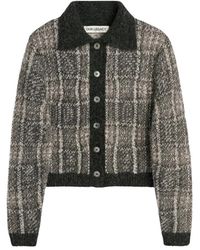 Our Legacy - Truien & Vesten ,Grijs ,Wol Mazzy Polo - Lyst
