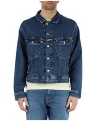 Replay - Giacca jeans oversize - Lyst