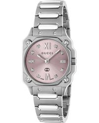 Gucci - Accessoires ,Grijs ,Horloges - Lyst