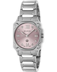 Gucci - Accessoires ,Grijs ,Horloges - Lyst