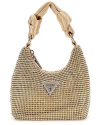 Guess - Mini-Handtasche Lua Strass - Lyst