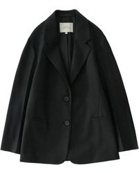 Studio Nicholson - Jassen ,Zwart ,Katoen Mazar Wool Jacket - Lyst