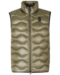 Blauer - Jassen ,Groen ,Leer Danny Vest - Lyst