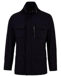 Moorer - Jassen ,Blauw ,Manolo-Kn Jas - Lyst