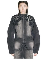 FIDAN NOVRUZOVA - Denim Jackets - Lyst