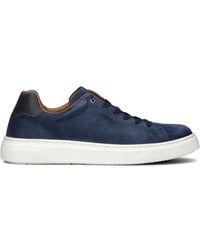 Stefano Lauran - Blaue Low-Top-Sneakers Sl124H600 - Lyst