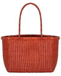Dragon Diffusion - Weave Small Basket Bag - Lyst